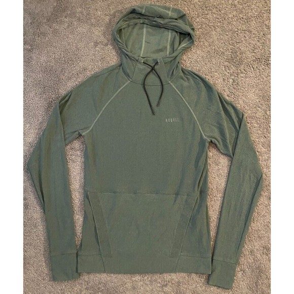 Nobull Other - Men's Nobull Pullover Green Hoodie Medium Made in the USA